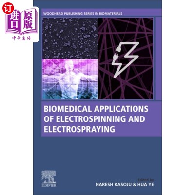 海外直订医药图书Biomedical Applications of Electrospinning and E... 静电纺丝和静电喷涂的生物医学应用