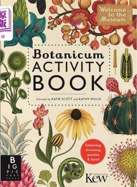 海外直订Botanicum Activity Book 植物园活动手册