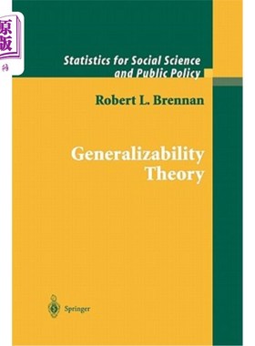 海外直订Generalizability Theory 概化理论