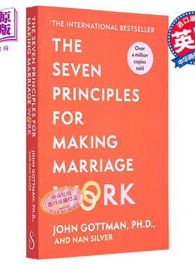 预售 幸福的婚姻 男人与女人的长期相处之道 英文原版 John GottmanThe Seven Principles For Marriage Work【中商原版】