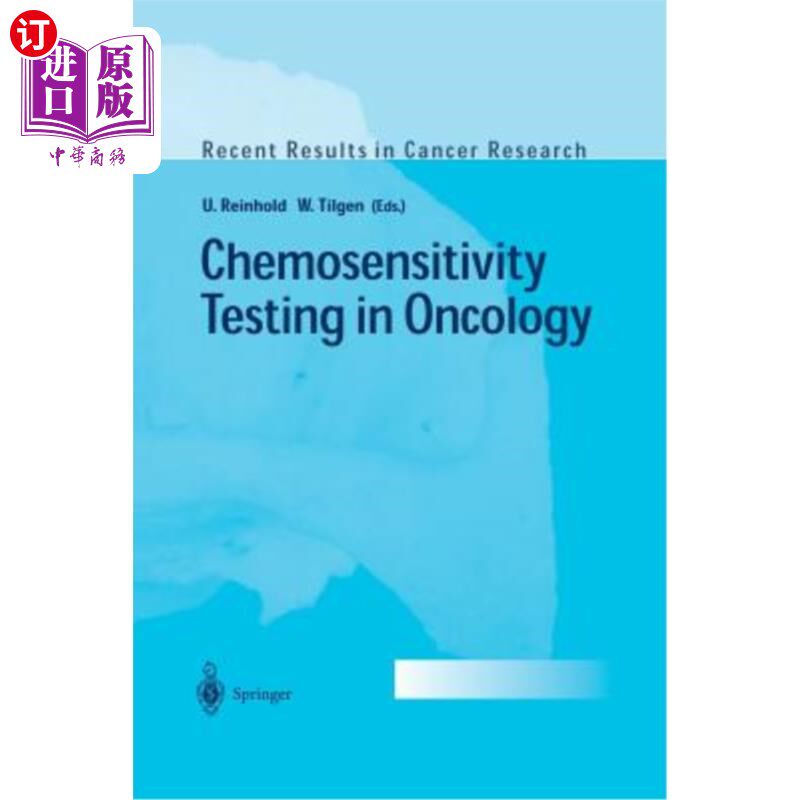 海外直订医药图书Chemosensitivity Testing in Oncology 肿瘤药敏试验