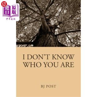 Are 海外直订I 我不知道你是谁 Who You Know Don