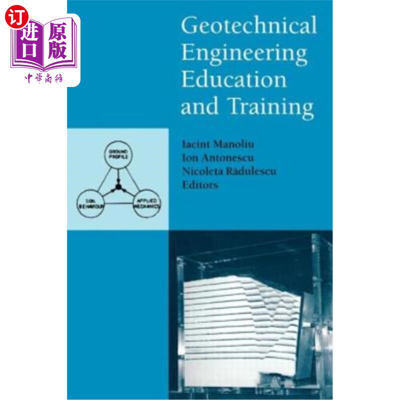 海外直订Geotechnical Engineering Education and Training 岩土工程教育与培训