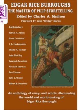 海外直订Edgar Rice Burroughs: The Master of Pulp Storytelling 埃德加·赖斯·巴勒斯：低俗故事大师