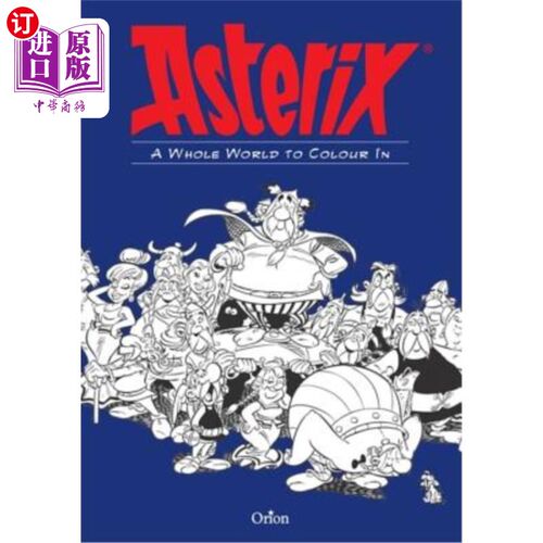海外直订Asterix: A Whole World to Colour in 《Asterix: A Whole World to Colour