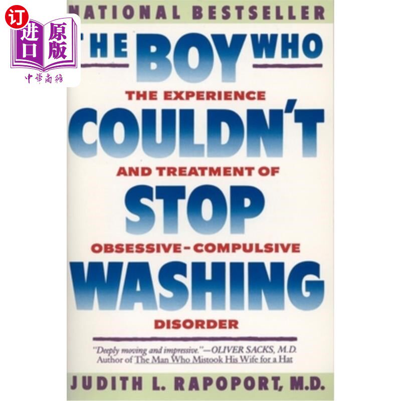海外直订医药图书The Boy Who Couldn't Stop Washing: The Experience and Treatment of Obsessive-Com 不能停止洗衣服的男