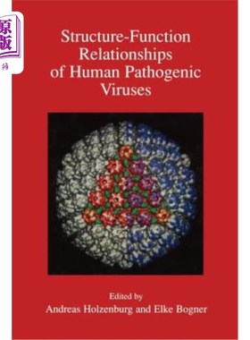 海外直订医药图书Structure-Function Relationships of Human Pathogenic Viruses 人类病原病毒的结构与功能关系