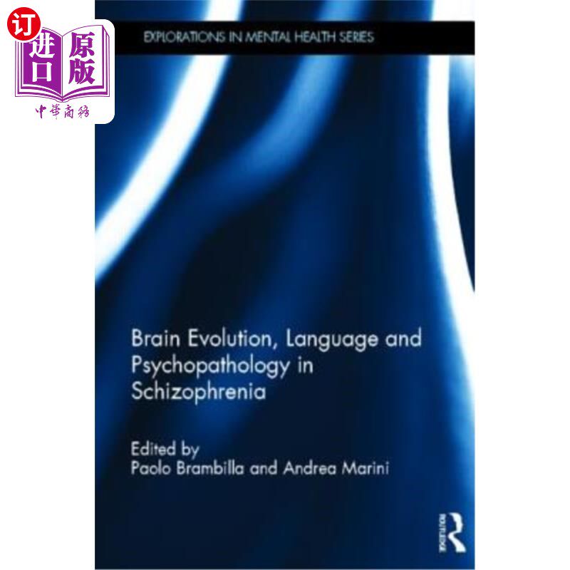 海外直订医药图书Brain Evolution, Language and Psychopathology in Schizophrenia 精神分裂症的脑进化、语言与精神病理学