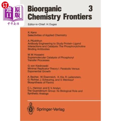 海外直订Bioorganic Chemistry Frontiers 生物有机化学前沿