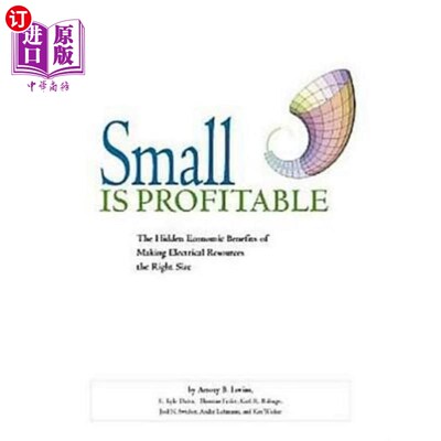 海外直订Small is Profitable 小是有利可图的