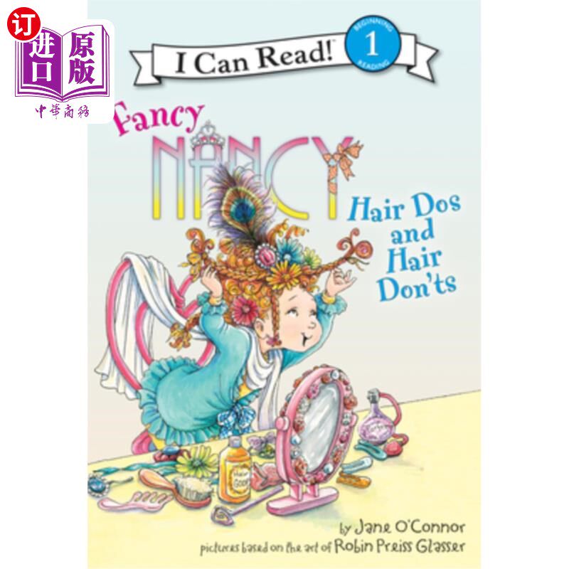 海外直订Fancy Nancy: Hair DOS and Hair Don'ts: Hair DOS and Hair Don'ts 发型注意事项:发型注意事项和发型注意事项