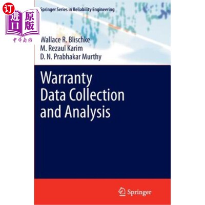海外直订Warranty Data Collection and Analysis 质保数据收集和分析