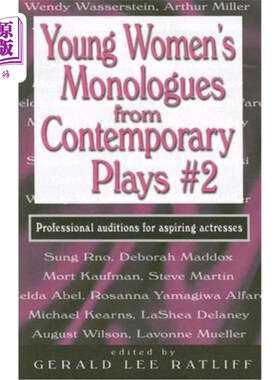 海外直订Young Women's Monologues from Contemporary Plays #2: Professional Auditions for  当代戏剧中的年轻女性独白#2: