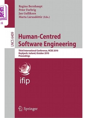 海外直订Human-Centred Software Engineering: Third International Conference, HCSE 2010, R 以人为中心的软件工程：第三