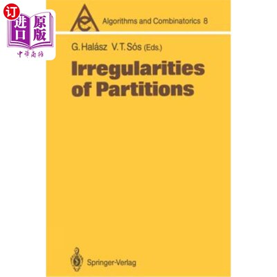 海外直订Irregularities of Partitions 隔板不规则