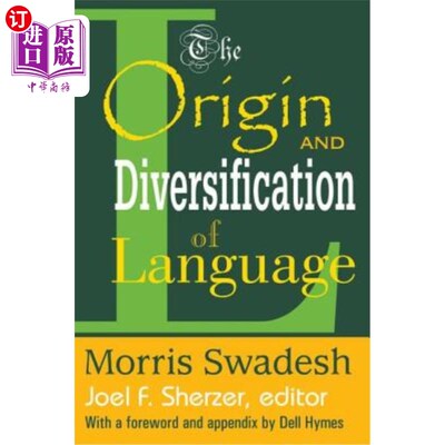 海外直订The Origin and Diversification of Language 语言的起源与多样化