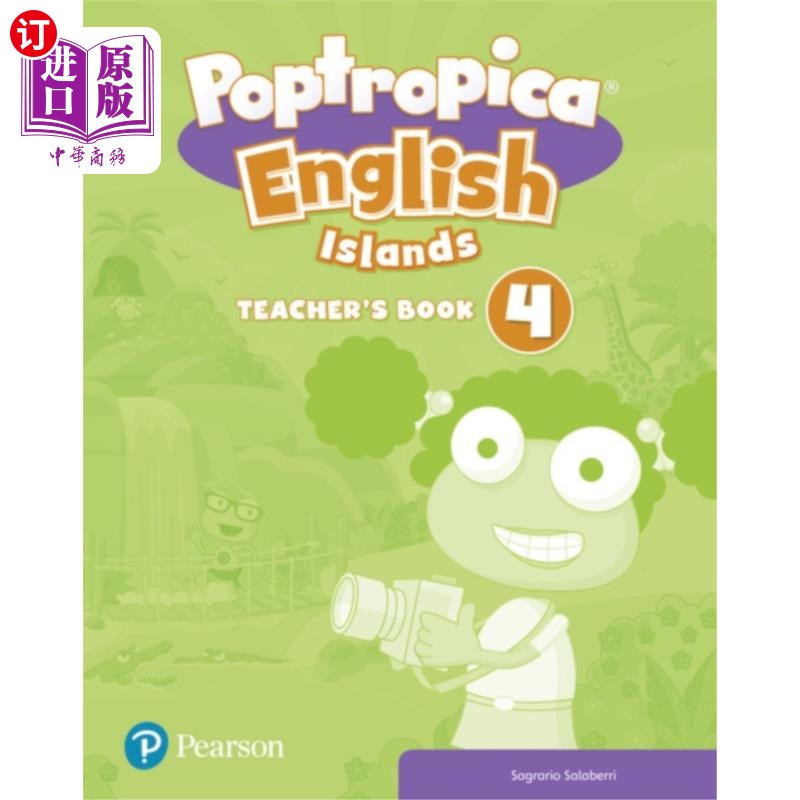 海外直订Poptropica English Islands Level 4 Teacher's Boo... Poptropica英语群岛四级教材和考试教材包