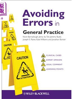 现货 全科医疗错误避免手册 Avoiding Errors In General Practice Kevin Barraclough 英文原版【中商原版】wiley