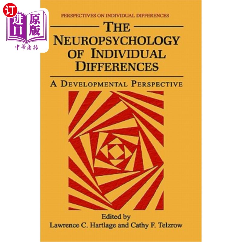 海外直订医药图书The Neuropsychology of Individual Differences: A Developmental Perspective 个体差异的神经心理学:一