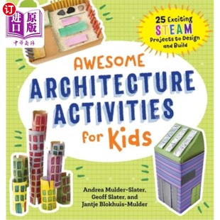for 精彩建筑活动 为孩子们设计 Projects Architecture Activities Kids 海外直订Awesome Exciting Design Steam