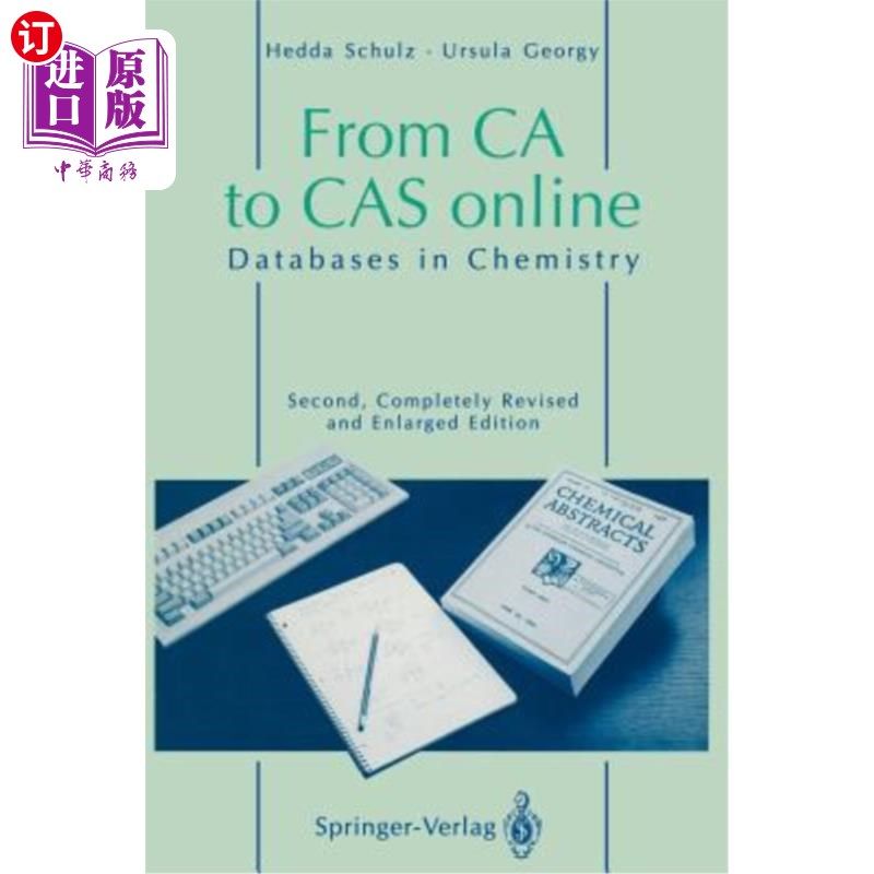 海外直订From CA to Cas Online: Databases in Chemistry 从CA到Cas在线：化学数据库