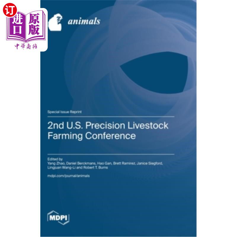 海外直订2nd U.S. Precision Livestock Farming Conference 第二届美国精准畜牧业会议