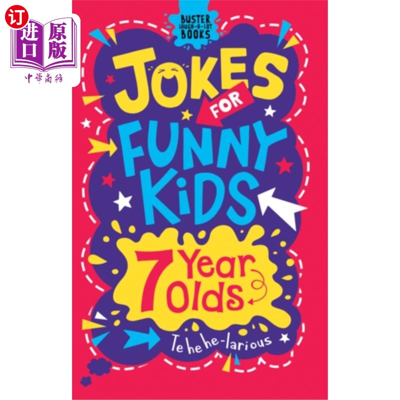 海外直订Jokes for Funny Kids: 7 Year Olds 有趣的孩子的笑话:7岁