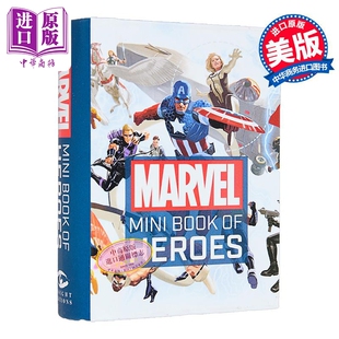 Marvel 中商原版 Heroes 英雄迷你书 宇宙神奇英雄 英文原版 Mini Comics Editions 漫威漫画 Book Insight
