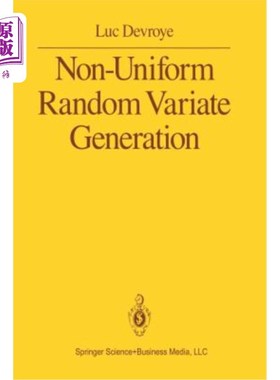 海外直订Non-Uniform Random Variate Generation 非均匀随机变量生成