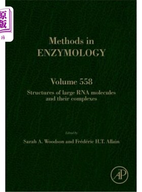 海外直订医药图书Structures of Large RNA Molecules and Their Complexes: Volume 558 大RNA分子及其复合物的结构：第558