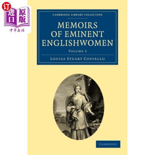 海外直订Memoirs of Eminent Englishwomen 英国杰出女性回忆录
