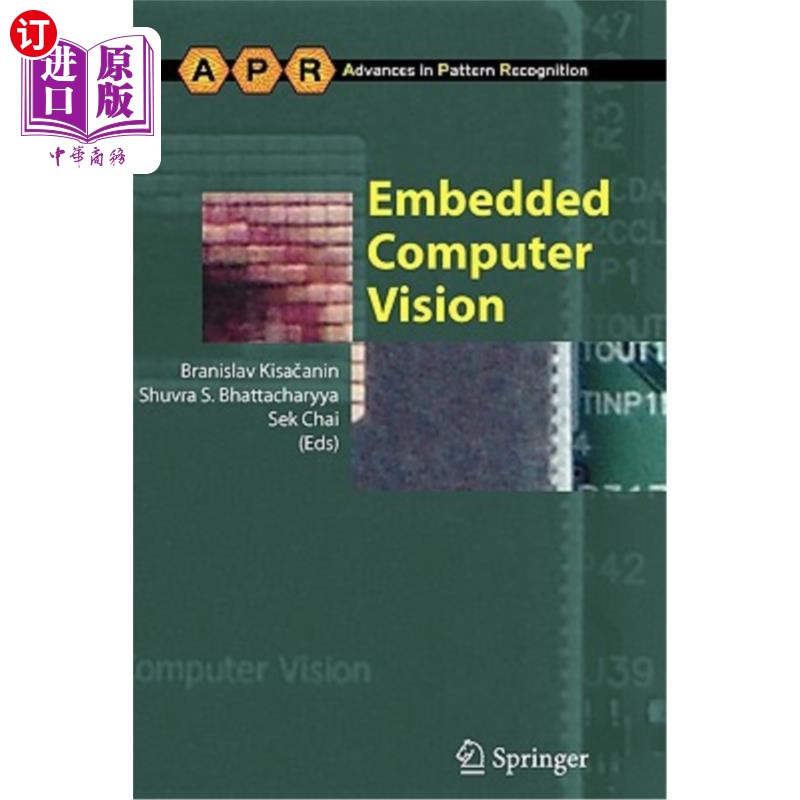 海外直订Embedded Computer Vision嵌入式计算机视觉