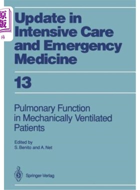 海外直订医药图书Pulmonary Function in Mechanically Ventilated Patients 机械通气患者的肺功能