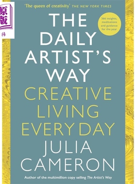 预售 每日艺术家之路 创意生活每一天 茱莉亚卡梅隆 The Daily Artists Way 英文原版 Julia Cameron 每日指南【中商原版】