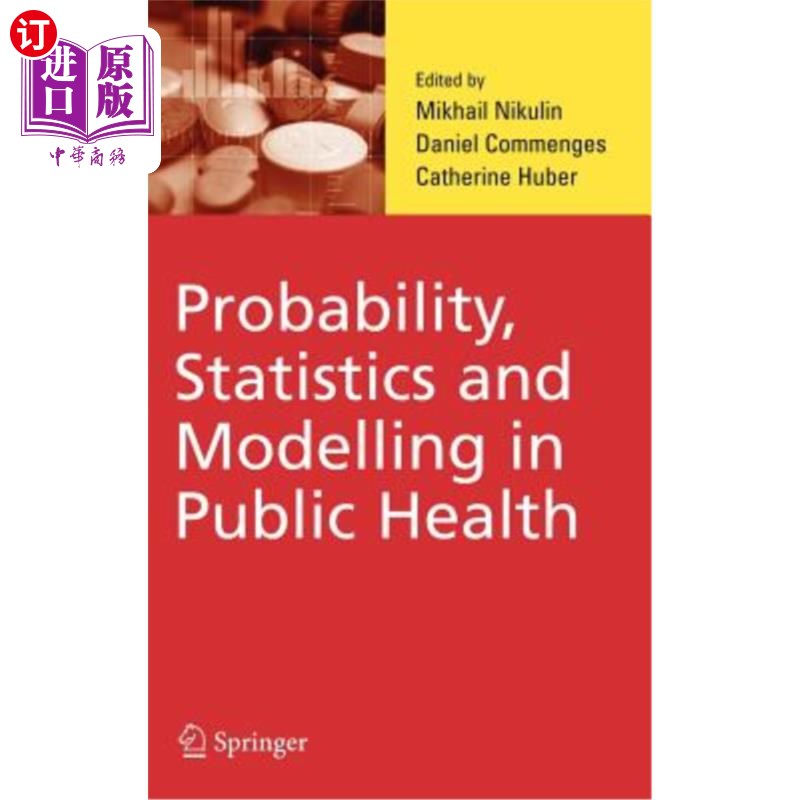 海外直订医药图书Probability, Statistics and Modelling in Public Health 公共卫生中的概率、统计和建模