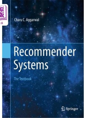 海外直订Recommender Systems: The Textbook 推荐系统:教科书