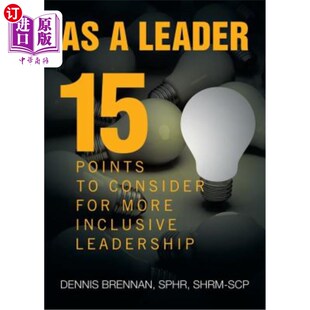 Leadership 领导 Consider More Leader Points 作为领导者：考虑15个更包容 海外直订As Inclusive