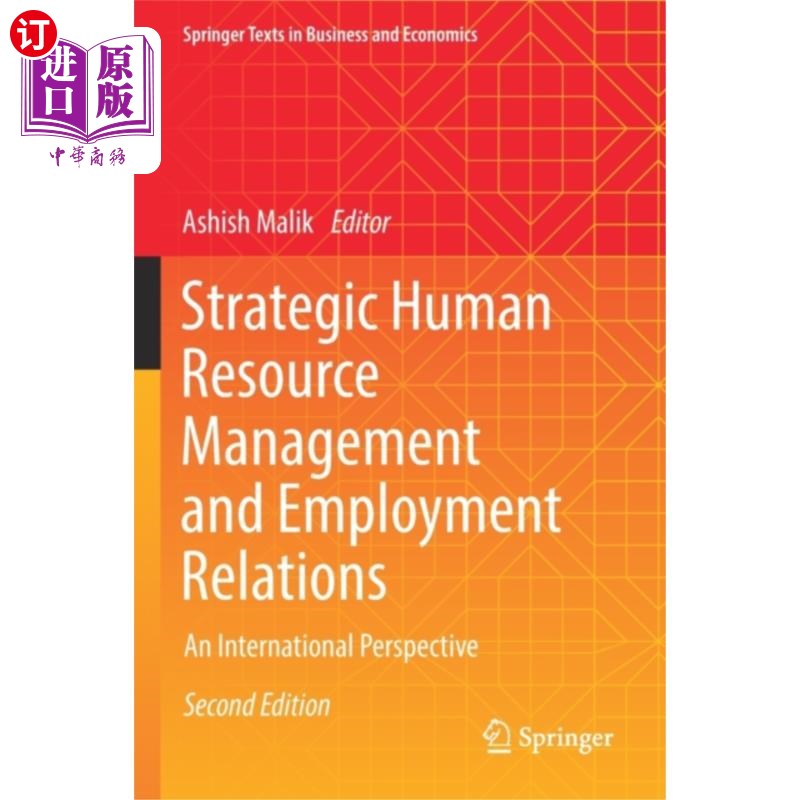 海外直订Strategic Human Resource Management and Employme... “策略性人力资源管理及雇佣关系