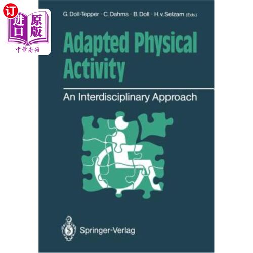 海外直订医药图书Adapted Physical Activity: An Interdisciplinary Approach 适应性体育活动：跨学科方法