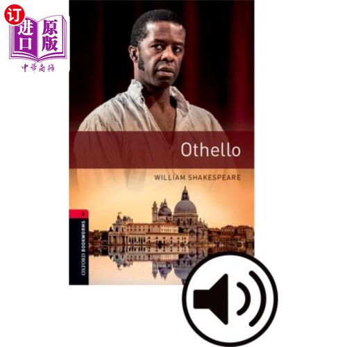 海外直订Oxford Bookworms Library: Level 3:: Othello Audi... 牛津书虫图书馆:第三级:奥赛罗音频包