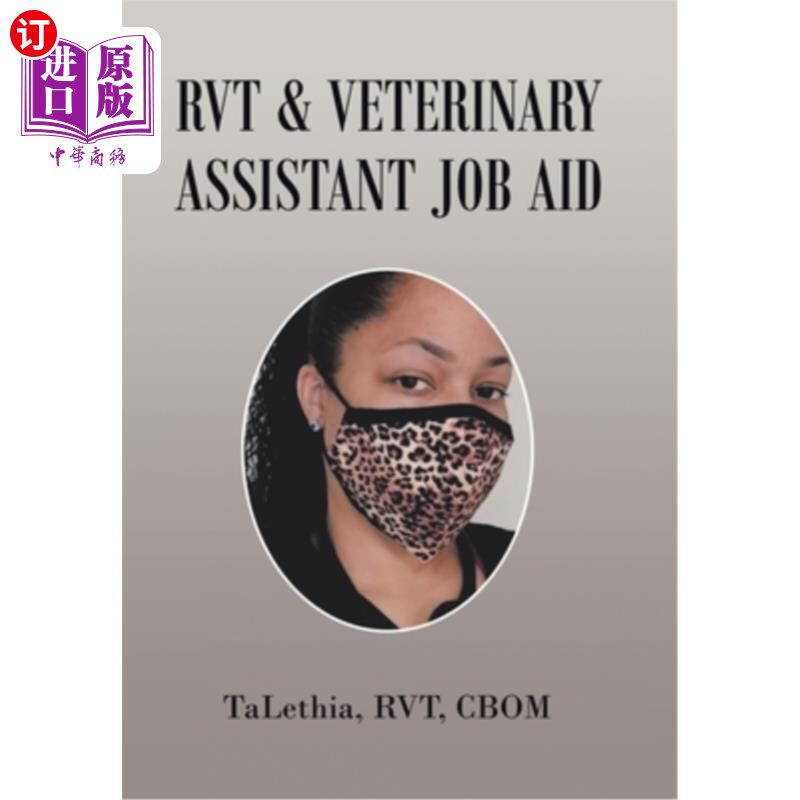 海外直订医药图书Rvt & Veterinary Assistant Job Aid 兽医助理工作援助