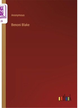 海外直订Benoni Blake 贝诺尼·布莱克