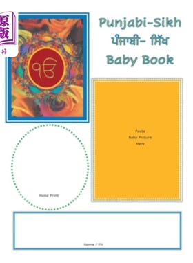 海外直订Punjabi-Sikh Baby Book 旁遮普-锡克教婴儿书