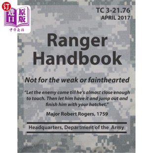 海外直订医药图书Ranger Handbook TC3-21.76 护林员手册TC3-21.76
