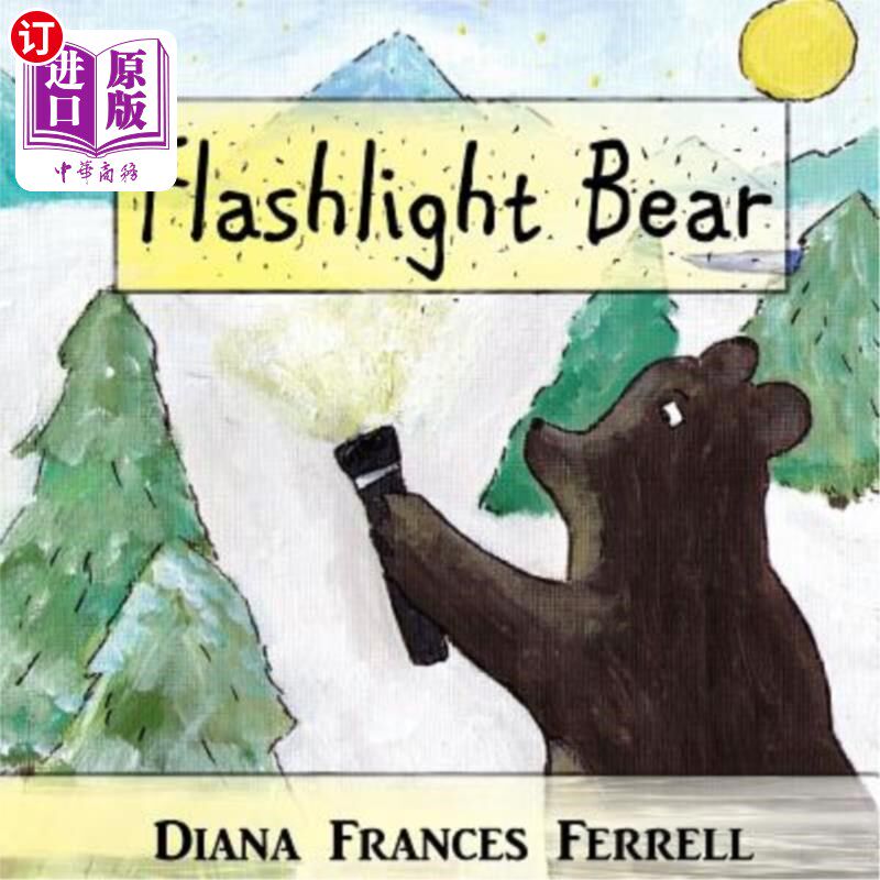 海外直订Flashlight Bear 手电筒熊