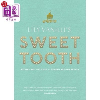海外直订Lily Vanilli's Sweet Tooth 百合香兰素的甜食