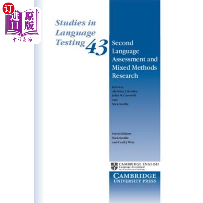 海外直订Second Language Assessment and Mixed Methods Research 第二语言评估与混合方法研究
