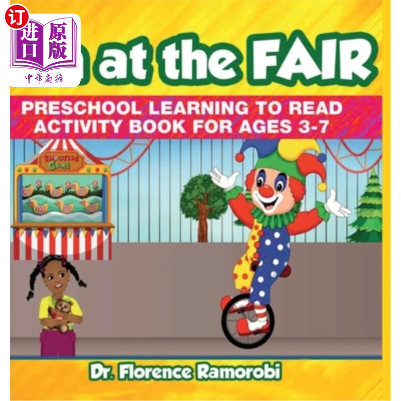 海外直订Fun At The Fair: Reading Aloud to Children Stories and Activities to Develop Rea 集市乐趣:为3-8岁儿童朗读