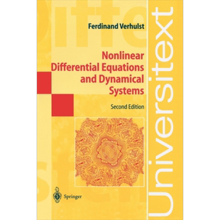 非线性微分方程和动力系统 Nonlinear Differential Equations and Dynamical Systems 英文原版 Ferdinand Verhulst【中商原