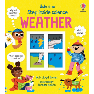 预售 Step inside Science: Weather 走进科学:天气 英文原版 进口图书 儿童科普纸板书绘本 少儿知识百科图画书 精品【中商原版】